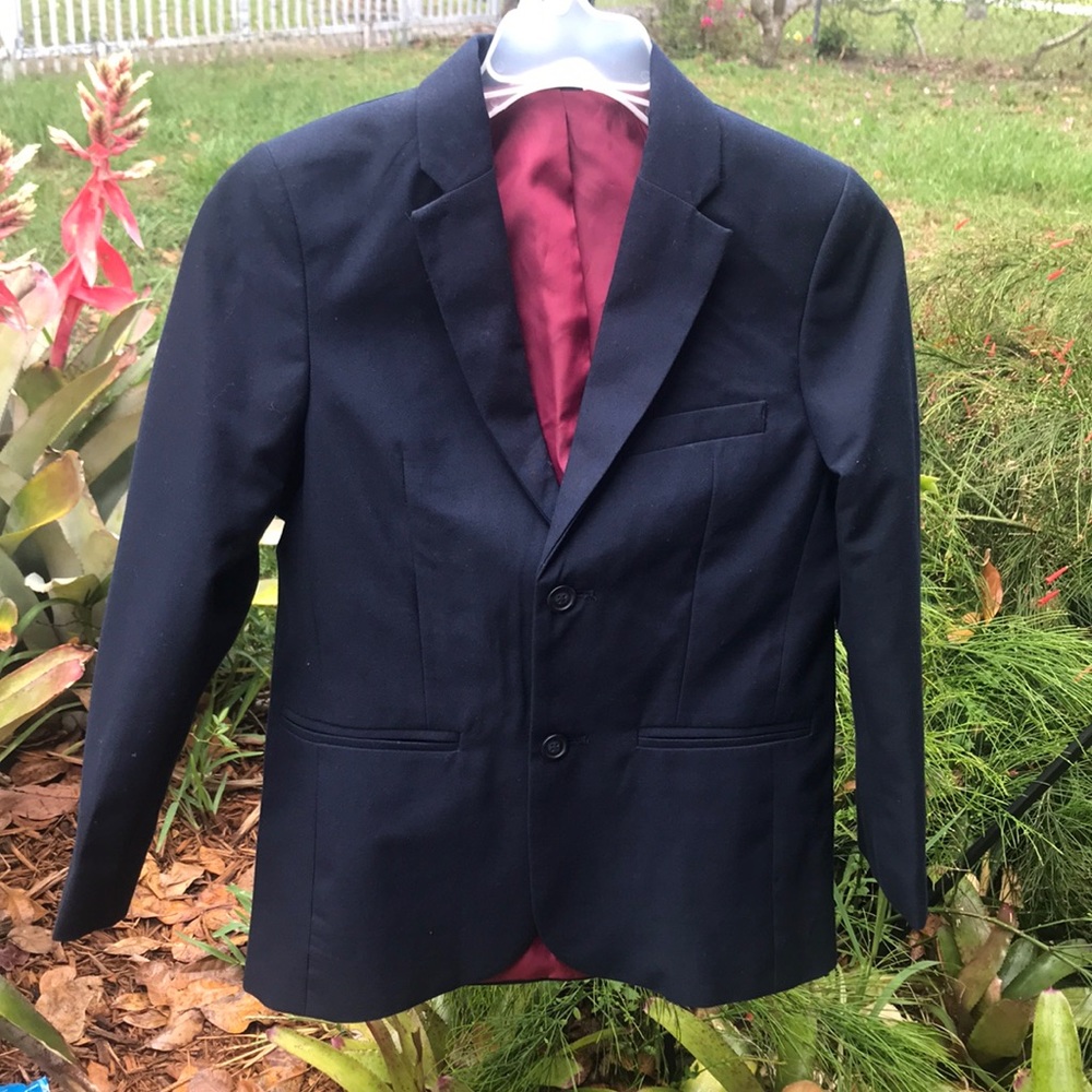 Cat & Jack Navy blue blazer. Boys size 8 like new